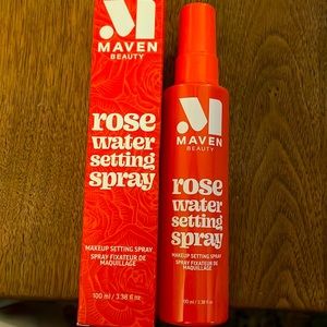 Maven Beauty Rose Water Makeup Setting Spray NEW
